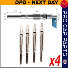 4x Bougies de préchauffage