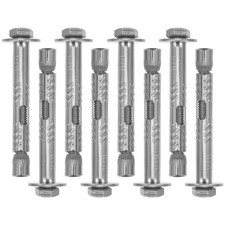  Lot de 8 chevilles d'ancrage à expansion en acier inoxydable pour béton -