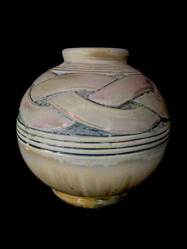 Céramique vase boule - vase, mougin
