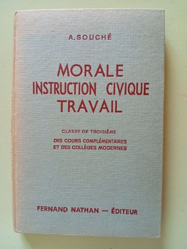 Morale instruction civique - instruction,
