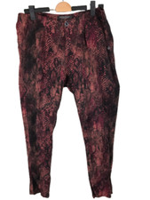 Maison Scotch Pantalon Femme Motif Peau de Serpent d'Occasion Bonne Qualité T S
