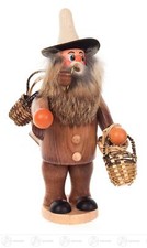 Porteur De Panier En Bois 9 Cm X 20 Cm X 13 Cm NEU Erzgebirge Rauchmann