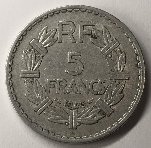 Francs lavrillier alu 1946b - 5,