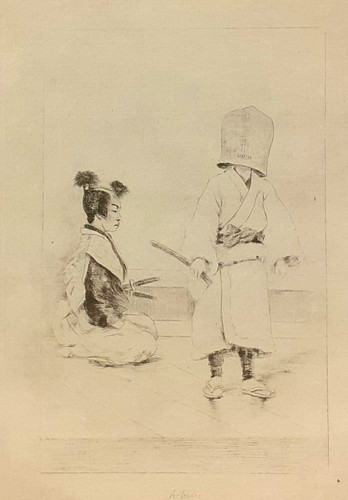 Georges bigot samurai - samurai, komuso