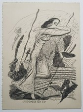 Dessin Original Encre Jupiter