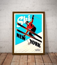 Ski New York Vintage Ski