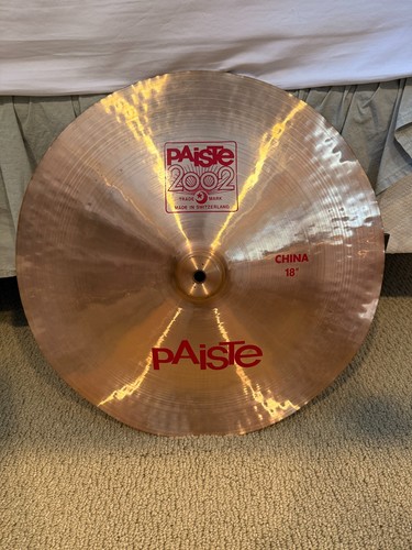 Paiste 2002 china - paiste, in.