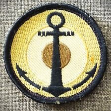 patch/écusson brodé / armée française / MARINE NATIONALE / COCARDE LOWVIS SABLE