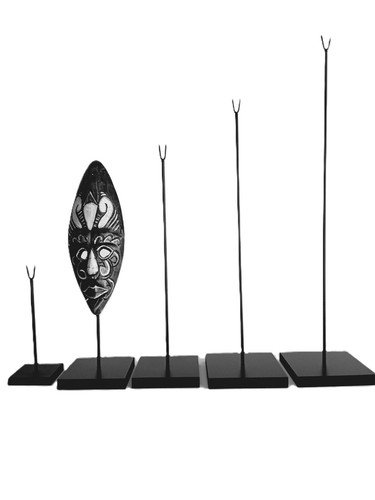 Socle pour masque africain - , en