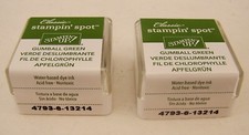 Stampin' Up! Vert Gumball 132926 CLASSIC STAMPIN' SPOT 4 Tampons Petits NEUF