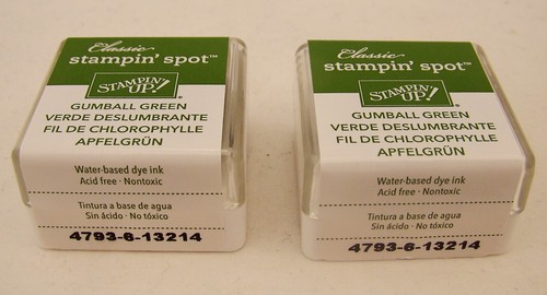 Stampin vert gumball - stampin', up!