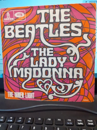 Disque single the beatles - disque,