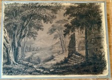 Dessin Ancien Sous Bois Ruines