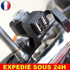 ✅ Moto Double USB Chargeur Adaptateur Étanche Prise Alimentation Interrupteur