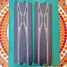 Scalextric C7036 2x changement de voie droite numérique d'occasion - piste Sp...