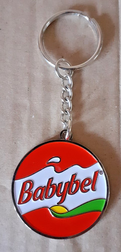 Babybel porte clé métal - babybel, en