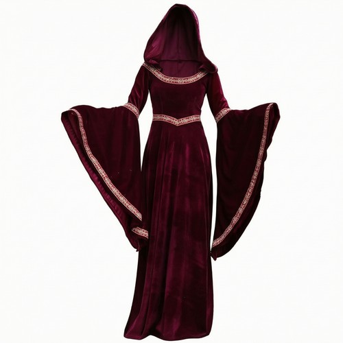 Robe médiévale suédine - robe,