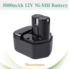 12V 5.0Ah Ni-MH Batterie pour Hitachi EB1220 EB1212 EB1214 320387 320388 320386