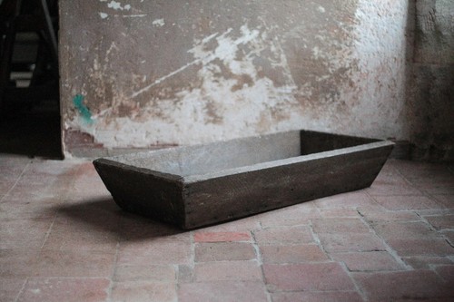 Ancienne auge bois - ,,