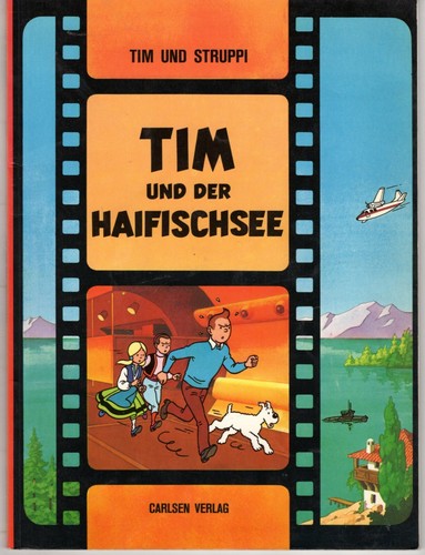 Tintin lac aux - tintin, requins