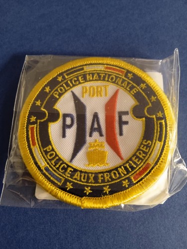 Police nationale paf - -, brode