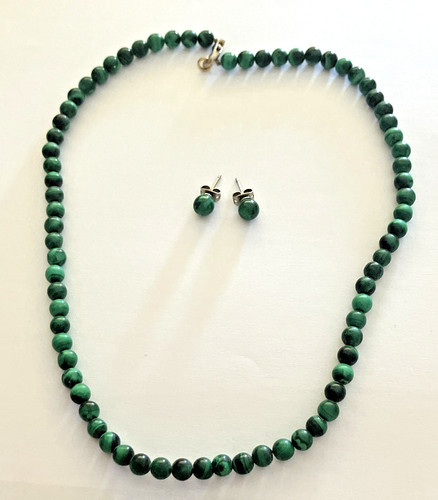 Parure collier 40cm boucles - parure,