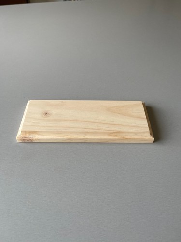 Socle bois brut pour - socle, en