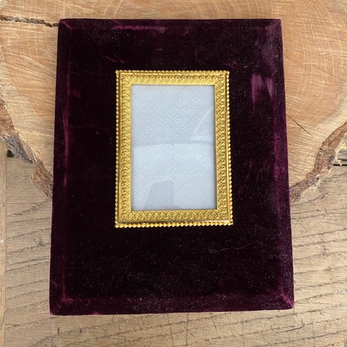 Cadre ancien velours - cadre, &