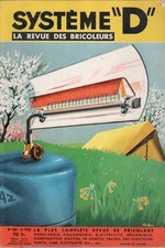 Système D - n°150 1958 plan Girouette anémomètre - bateau à voile