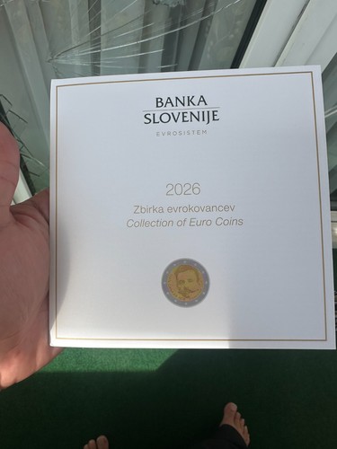 Coffret euros slovénie - coffret,