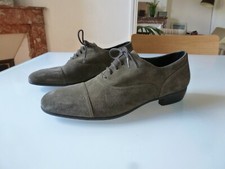 MINELLI T 37 DERBY RICHELIEU NUBUCK FEMME TBE CHAUSSURES SHOES