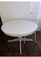 table ronde avec rallonge