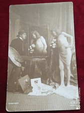 Ancienne carte photo femme