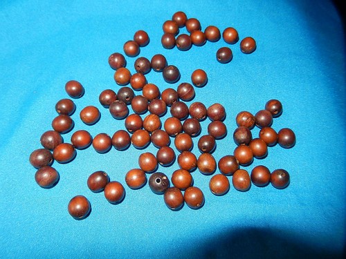 Anciennes grosses perles en - anciennes,