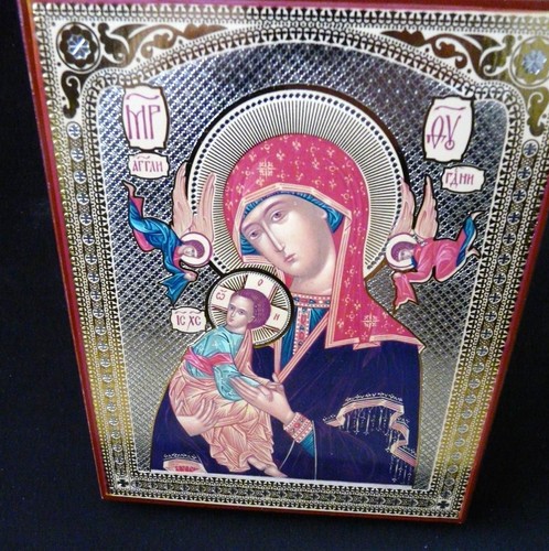 Icone bois vierge - vierge, à