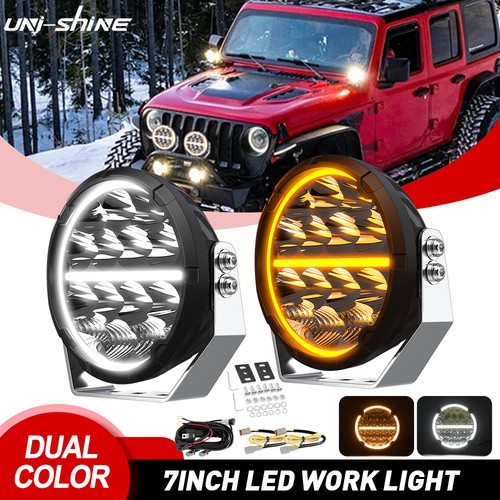 Phare additionnel led rond - phare,