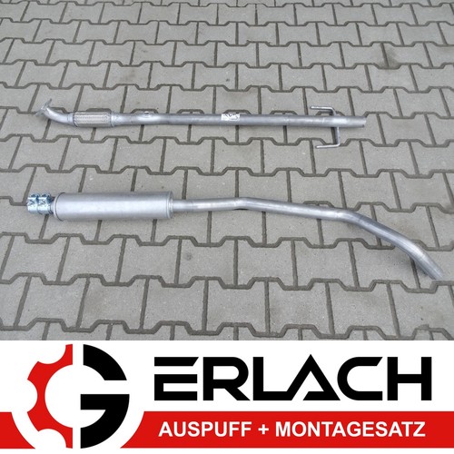 Pot échappement pour opel - d'échappement,