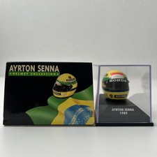 Minichamps helmet ayrton - 1/8,