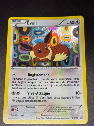 Carte pokemon evoli promo bw94 - carte,