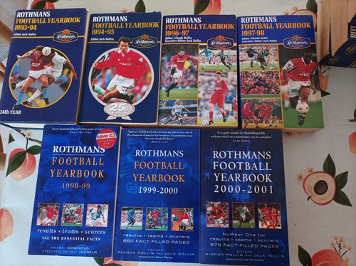 Lot rothmans football - 7,