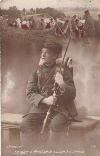 Carte postale fantaisie - carte,