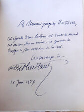 Port Royal par MONTHERLANT illustré René AUBERT 1954 N° DESSIN ORIGINAL 2 SUITES