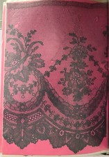DENTELLE ANCIENNE   SUR CARTON