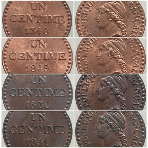 Centime dupre 1848 - 1, 1849