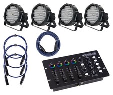 Par 144 led dmx rgb - 144,