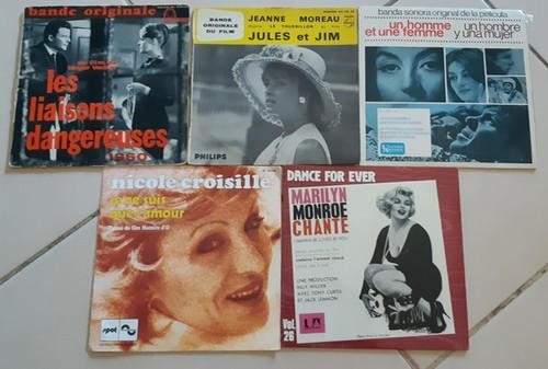 Lot disques vinyles - de,