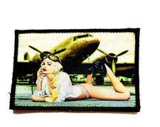 Patch MORALE 5x8cm "PIN UP