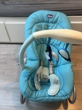 Transat Bébé Chico Bleu Avec jouets d'éveil amovible