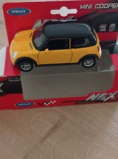 Welly Nex Mini Cooper Jaune au