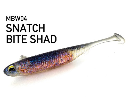 Magbite snatch bite shad - magbite, 3inch